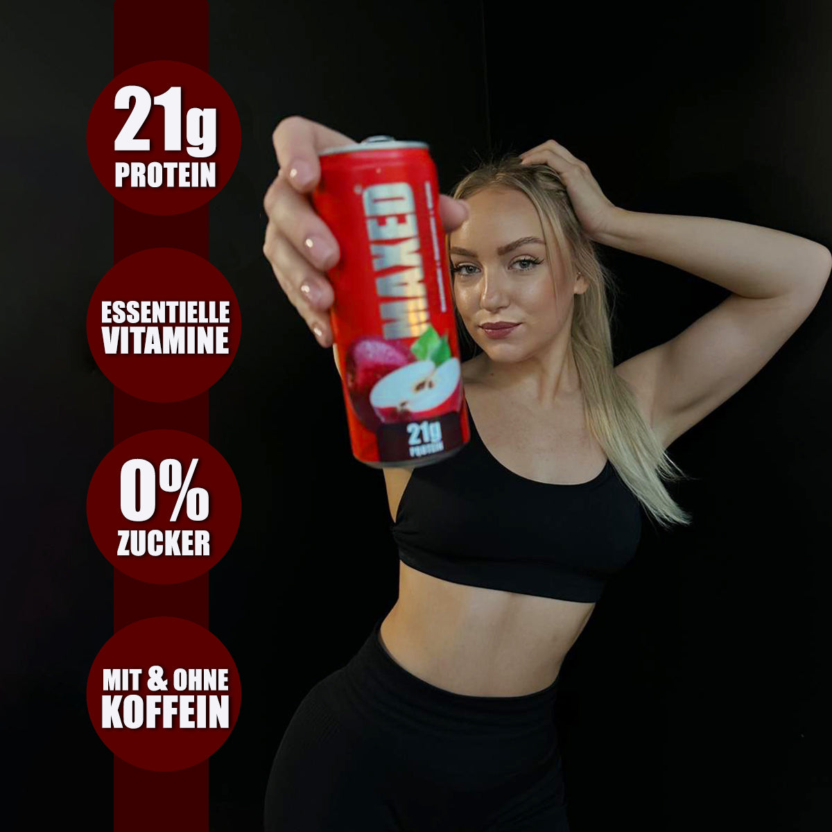 MAXED Drink - Roter Apfel